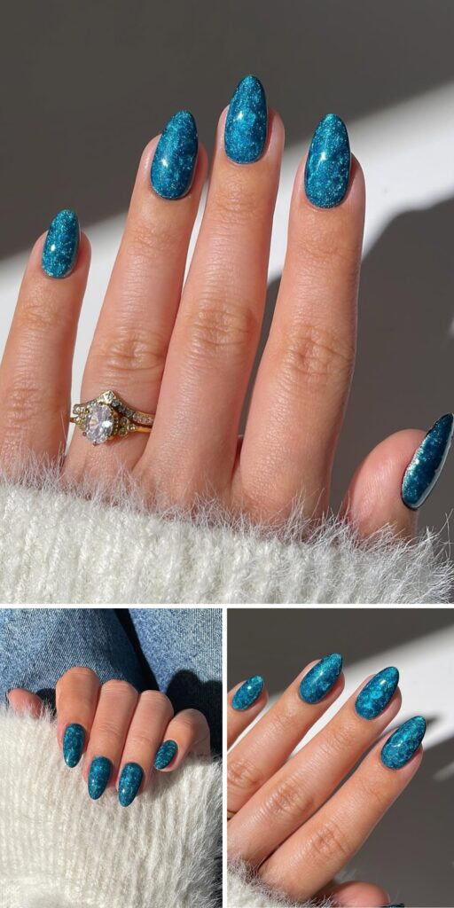 34 blue nails ideas