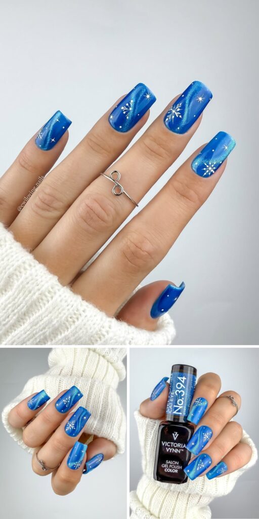 35 blue nails ideas