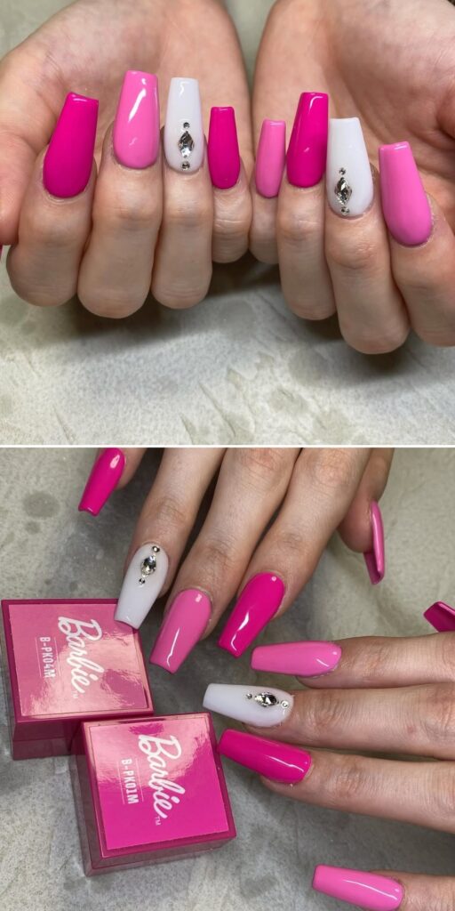 37 pink coffin nails ideas