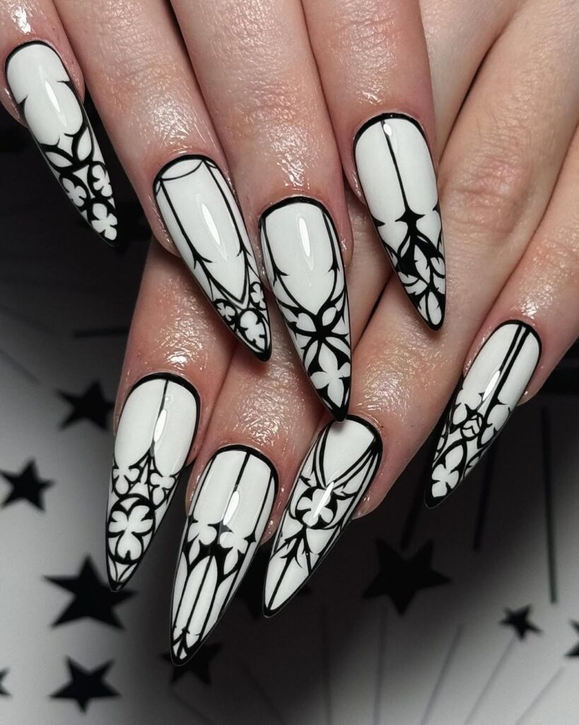 39 emo nails ideas