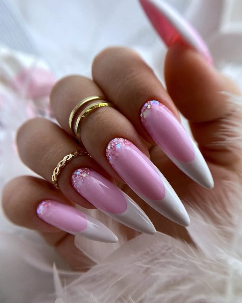 45 pink nails