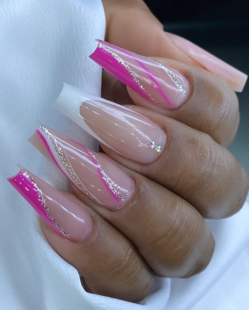 47 pink coffin nails ideas