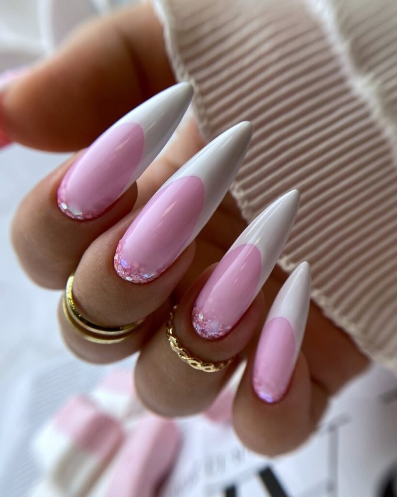 47 pink nails