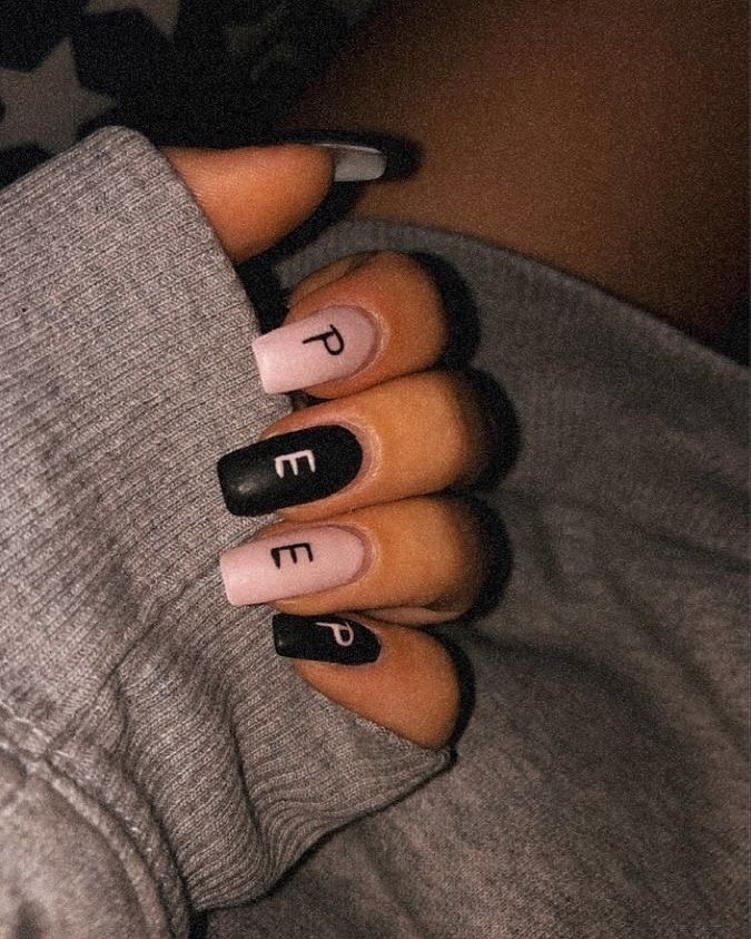 48 emo nails ideas