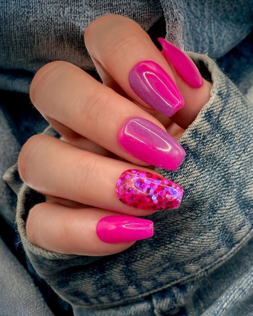 50 pink coffin nails ideas