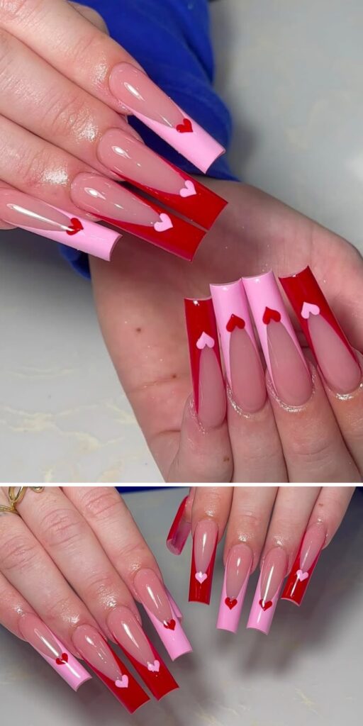 52 red coffin nails ideas