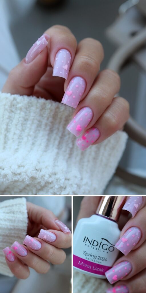 54 pink nails