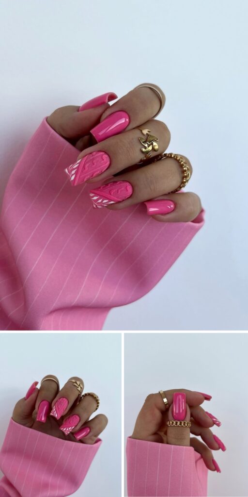 58 pink nails