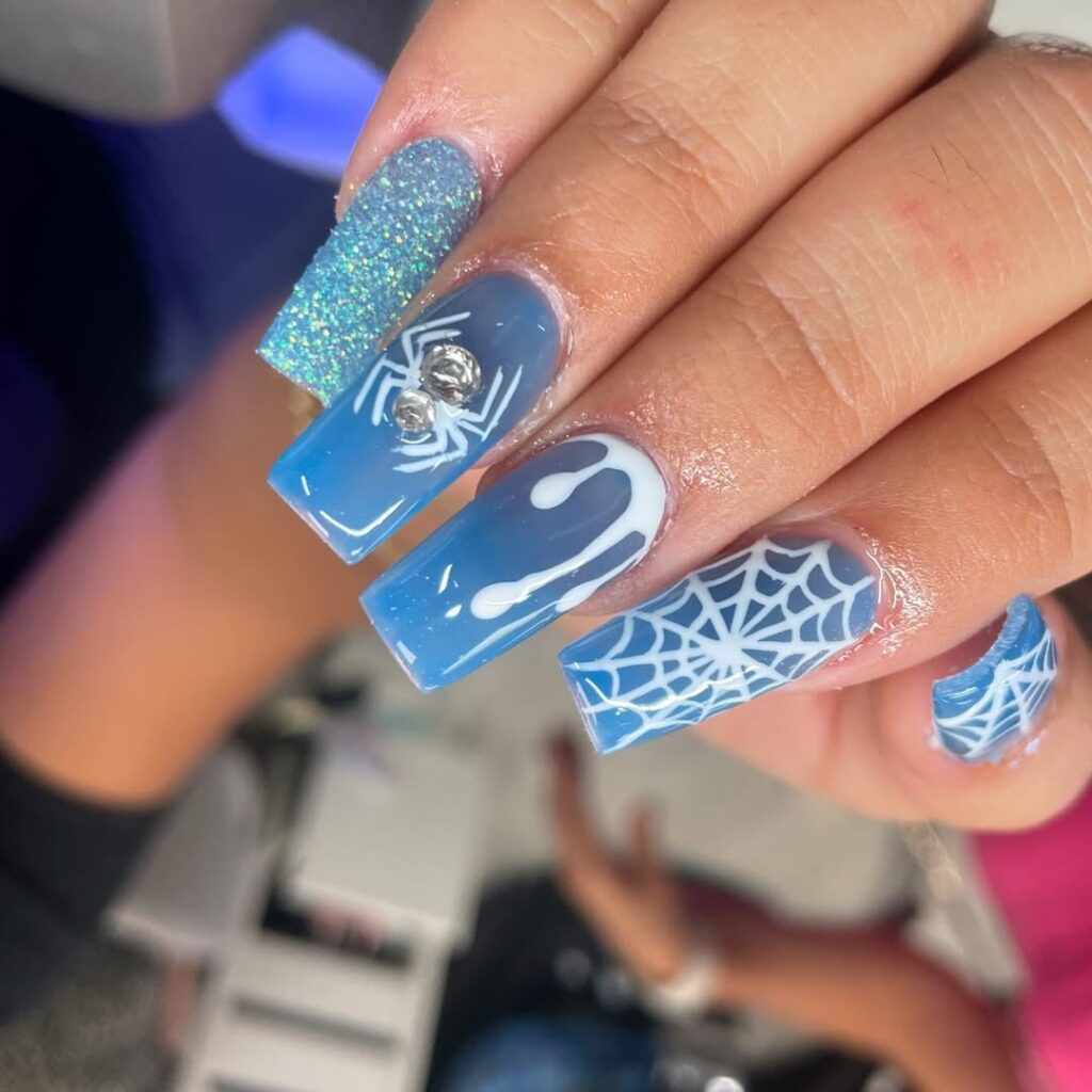 08 spider man nails idea 2025