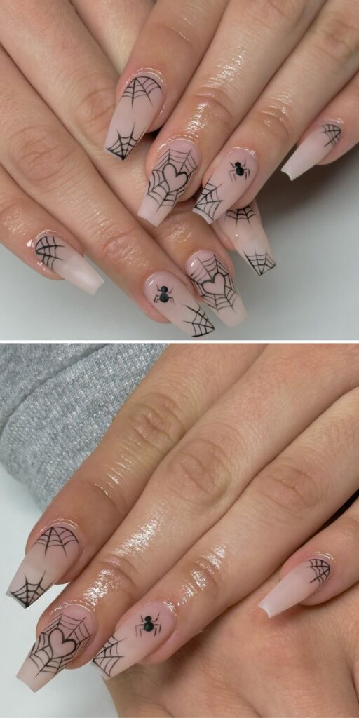 19 black coffin nails ideas